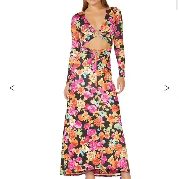 NWT AFRM Loraine Maxi Dress - Picture 3 of 12